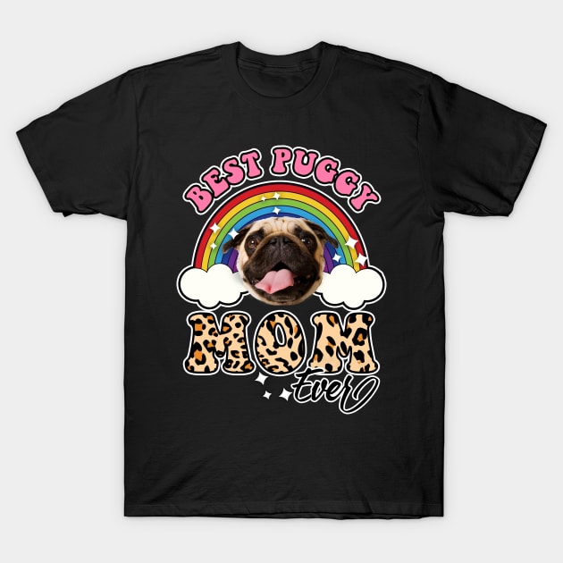 Pug Mommy T-Shirt by SmithyJ88